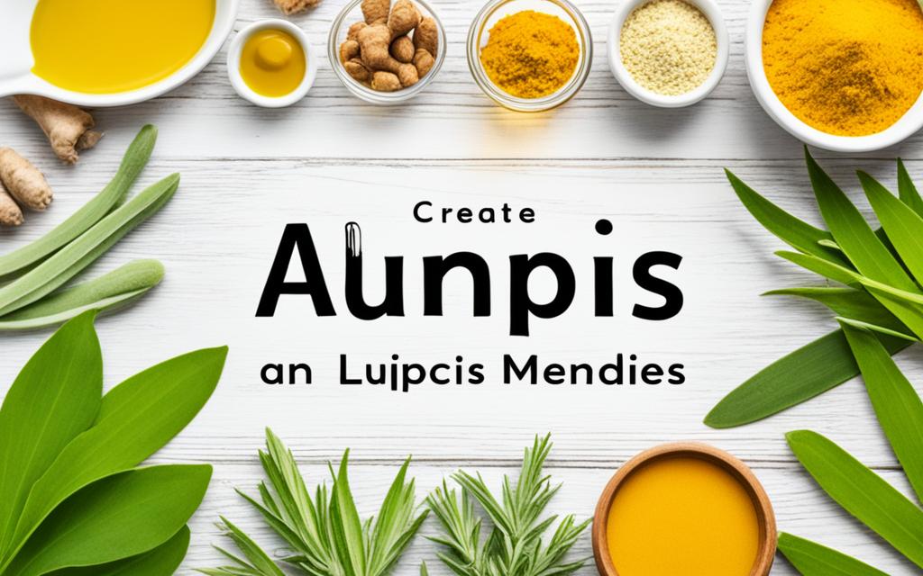 natural remedies for lupus pain